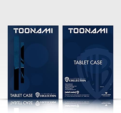 Дизайн на своята практика за главата Официално Лицензиран Toonami Комикси Graphics Кожен Калъф-книжка-джобен формат и е Съвместим с Samsung Galaxy Tab A 10.1 2019