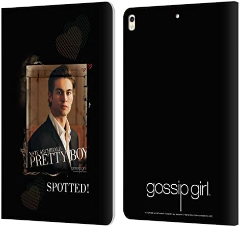 Дизайн на своята практика за главата Официално Лицензиран от Gossip Girl XOXO Graphics Кожен Калъф-книжка-джобен формат и е Съвместим с Apple iPad Pro 10.5 (2017)