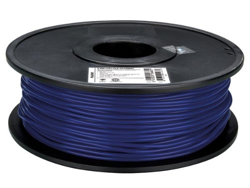 Нишка с нажежаема жичка Velleman PLA3U1 PLA за 3D-принтери, от 1 до 12 класове, Дължина 4716 , с диаметър 1/8, синя