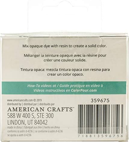 БОЯ AMERICAN CRAFTS COLOR POUR 30Z OPAQ MTALL, матово-метален