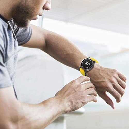 В пълен размер Каишки за часовници на Garmin Ширина 22 мм, Мека Силиконова работа на смени Лентата, Специална каишка
