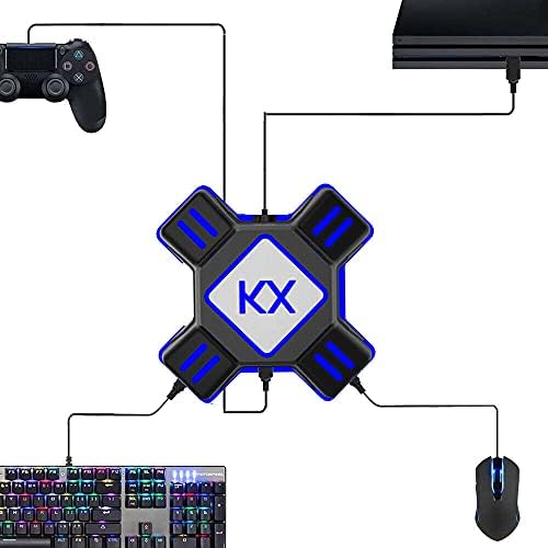 Конвертор DWIN за клавиатура и мишка, адаптер за игралната конзола USB /Type C, Съвместими с Nintendo Switch, Xbox One,