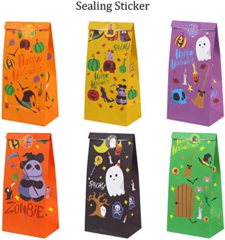 Плик за Предложения за Хелоуин LOKIPA, 24 Пакетчета за най-Сладките Бонбони на Едро, Малък Пакет за Предложения