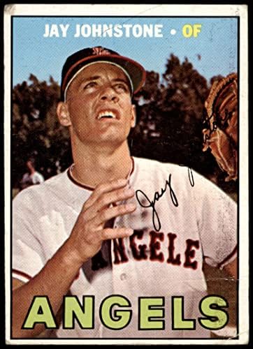 1967 Topps # 213 Джей Джонстън Ангелите Лос Анджелис (Бейзболна картичка), ДОБРИ ангели