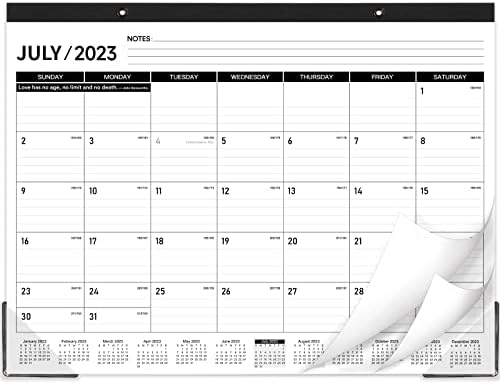 Настолен календар на 2023-2024 години - Голям Настолен Календар на 2023-2024 години, 22 x 17, юли 2023 – декември 2024, 18 Месечни
