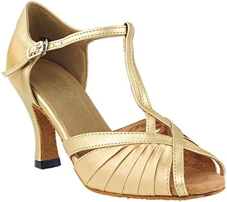 Обувки за танци 50 Нюанси на жълтото злато: Бальная Салса, Сватбени Клубни Люлка