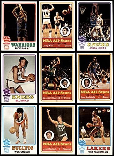 1973-74 Баскетболен комплект Topps - Premier (Баскетболен комплект) NM+