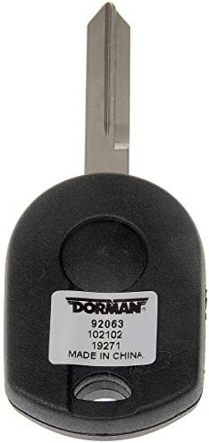 Капачка за сензора бесключевого достъп Dorman 92063, съвместими с някои модели на Ford/Lincoln/Mercury, черна