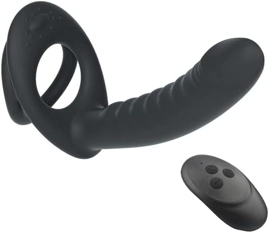 Секс-Играчки MOONA Couple Vibrator с Двоен о-Пръстен за пенис за Двойки, Вибратор за Клитора и G-Точката, с Дистанционно управление,