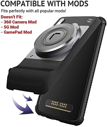 CaseWe - Защитен калъф-броня Motorola Moto Z4 с гъвкава технология за двойно впръскване (TPU + PC) / Съвместим