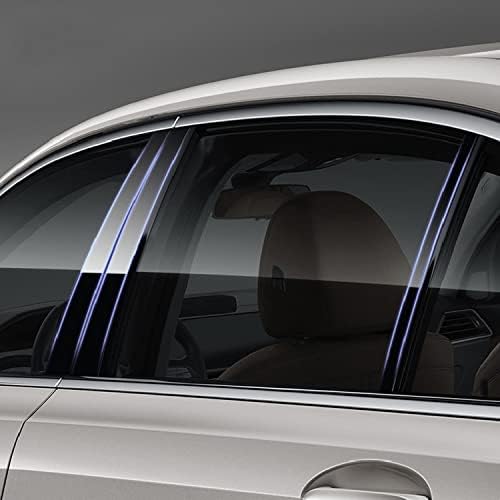 GZGZ Автомобили Външна Прозорец Стойка за Кола, Защитно Фолио от TPU Срещу Драскотини, за BMW G11 Серия 7 2014-2021