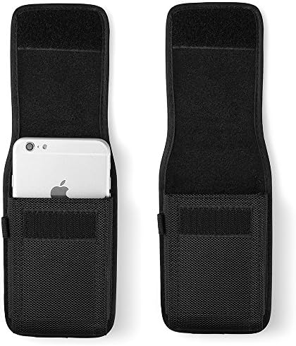 Вертикален Калъф-Кобур за мобилен телефон със щипка за колан и линия за колан Калъф за iPhone Xs X 8 7 6 6s/ Galaxy