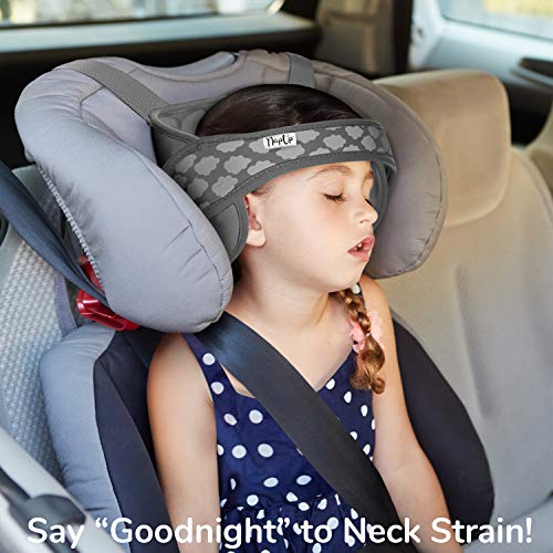 Комплект NAPUP - 2 детски останалите главата за автомобилни седалки - Безопасни, удобни възглавници за главата и шията