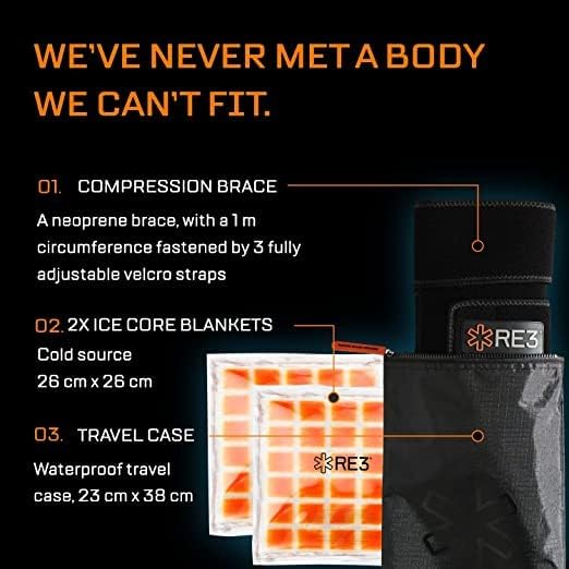 Компрессионный пакет с лед RE3 за коляното, ръцете и краката - Мощно и ефективно студено компресия дреха криотерапевтическое