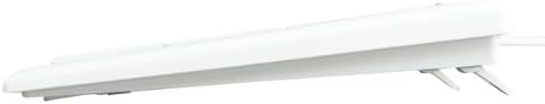 Тънка USB клавиатура Sanwa SKB-SL12W, бяла
