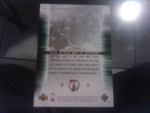 2004/2005 Upper Deck Diamond Collection All-star състав на Ал Джеферсън 112 Баскетболно карта начинаещ Бостън