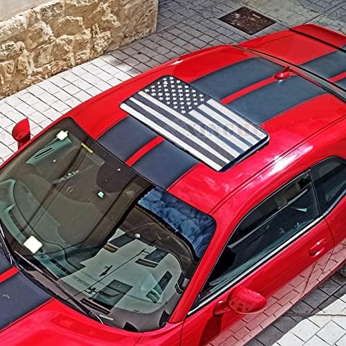 Етикети с американския флаг на покрива Xinghe за камиони, Окото Черна Етикети с американския флаг на покрива