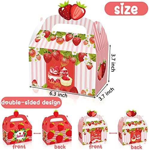Ягоди партията полза кутии ягода се лекуват кутия 12 бр Ягоди рожден ден, подарък кутии сладки плодове за рожден
