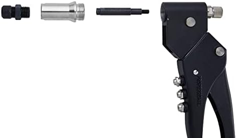 Инструменти Blue Spot - Набор от копчета с дълъг лост (3.2-6.4) и клепальщика с гайка (M4-M10)