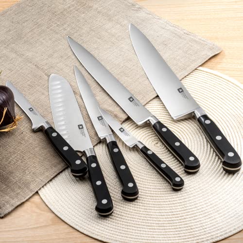 Нож на главния готвач RICHARDSON SHEFFIELD FN197 Origin Професионален 12 от Неръждаема Стомана, Одобрен от NSF