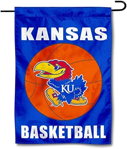 Баскетболен Градински Флаг Канзас Джейхокс