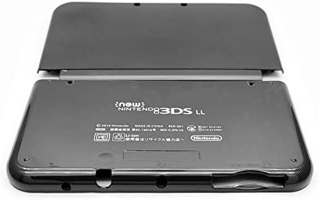 New3DSXL Допълнително Подплата в Черен цвят, съвместими с конзола Nintendo New3DS New 3DS XL ЩЕ New3DSLL, горен и долен корпус Направи си сам, предната и Задната престилка, комплект от 2
