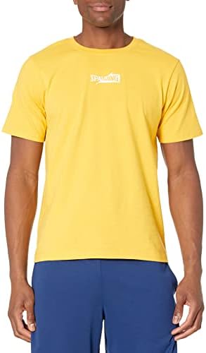 Мъжки t-shirt Spalding с Разрезным Устно знак, Маркова Тениска с Къс ръкав