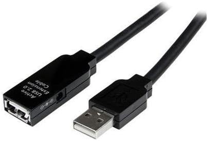 StarTech USB2AAEXT15M 15 M USB 2.0 Активен Удлинительный Мъжки / Женски за Кабел