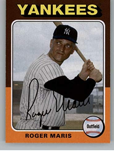 2019 Topps Archives #118 Роджър Maris Бейзболна картичка на Ню Йорк Янкис МЕЙДЖЪР лийг бейзбол