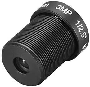 uxcell 3 бр Обектива на Камерата за видеонаблюдение 2,8 мм с Фокусно разстояние 3MP F2.0 1/2.5 Инча Широкоъгълен