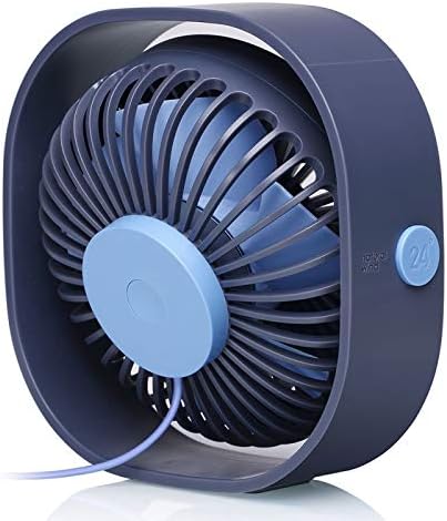 настолен персонален вентилатор hopeme 4 с USB-кабел с дължина 3,8 фута, 3 скорости и възможност за завъртане