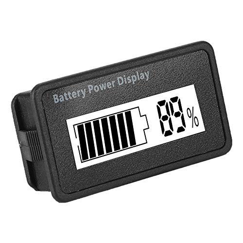 Индикатор за зареждане на батерията GY-6H със синя подсветка 12-48 В Универсален Индикатор за капацитет на батерията,