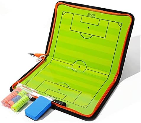 Магнитна Тактическа Дъска за футболни Треньори RoseFlower, Portable Notepad за Футболна Тактика, Таблетка за футболни тренировки