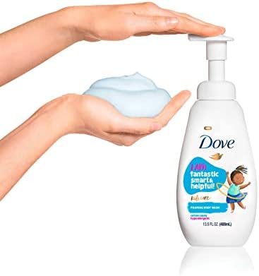Пенящееся средство за измиване на тяло на Dove Kids Care, Разнообразна опаковка (13,5 течни унции, 3 бр.)