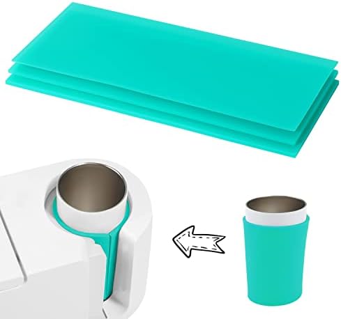 Опаковка за сублимационных Чаши 3шт, Силиконов ръкав за тайна чаши за steins, с дебелина 3, Съвместими с машинното