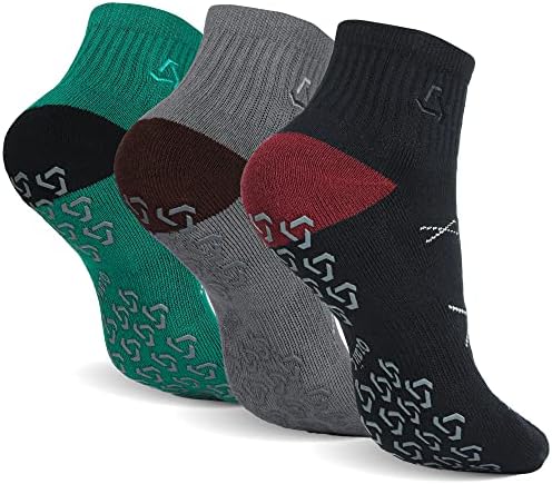 Ozaiic Нескользящие Чорапи с изземване за практикуване на Йога, за Домашна Тренировка, Мряна, Пилатес, Болница, Идеални Чорапи-възглавници