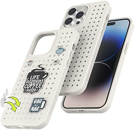 Калъф Pinit за iPhone 14 Pro Max - Персонализирайте с помощта на дрънкулки за телефон със собствените си ръце, скоби-гвоздиков
