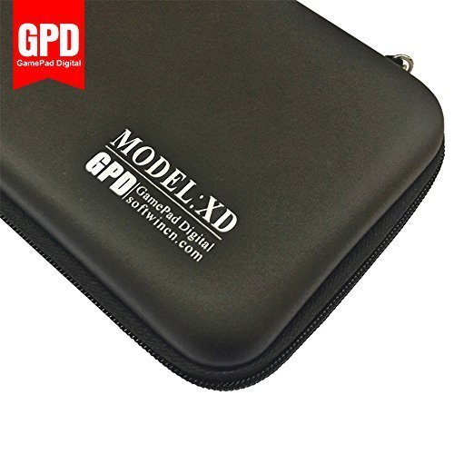 GPD Твърд Пътна Чанта За Носене Калъф Чанта за Носене Ръкав Съвместим за Игралната конзола GPD Xd (черен)