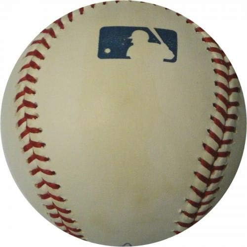 Лари Барнс Собственоръчно подписани Бейзболни Топки на Мейджър лийг Бейзбол Марлини с Автограф - Бейзболни Топки С Автографи