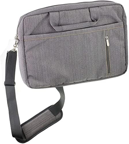 Чанта за пътуване Navitech Сива, гладка, водоустойчива - Съвместима с вашия лаптоп Acer Aspire Vero AV14-51 14