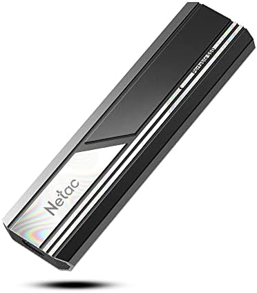 Преносим SSD устройство Netac капацитет 500 GB Със скорост на четене до 1050 MB/сек, скорост на запис 1000 MB/сек,