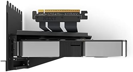 Комплект за вертикален монтаж на графичния процесор NZXT - AB-RH175-B1-175 мм Кабела PCIe 4.0x16 Странично - Титуляр на графичния