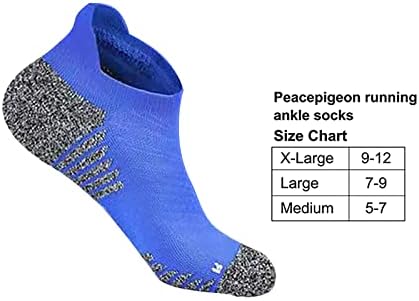 Спортни чорапи за джогинг Peacepigeon, Мъжки и Дамски Чорапи за разходки с дълбоко деколте, които Предпазват от блистеров