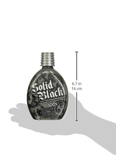 Тъмен лосион за тен, Черен, 13,5 течни унции (опаковка от 2 броя)