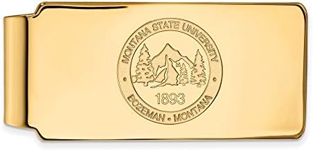 Скоба за пари с логото от Жълто злато 10 карата на Стопанските Монтана