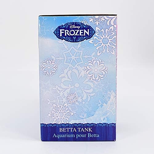 Официално лицензиран тематичен аквариум Betta Disney ' s Frozen от Penn Plax: идеален за Betta, този малък аквариум идеален за любителите на сладолед! Малък резервоар с капацитет от