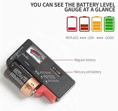 TXY на Универсален Цифров Тестер Батерии Волтметър за AA AAA 9V Бутон Няколко Размера Тестер за Батерии Измерване на Напрежение Инструменти