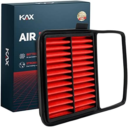 Въздушен филтър на двигателя KAX, смяна на въздушния филтър GAF020 (CA10159) за Prius Base 1.5 L L4 Electric / Gas (2004-2009),