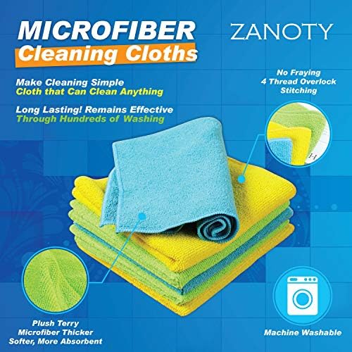 Кърпа за почистване от микрофибър ZANOTY - Умни кухненски кърпи за почистване – Почистващи средства - Ултра Меките кърпи