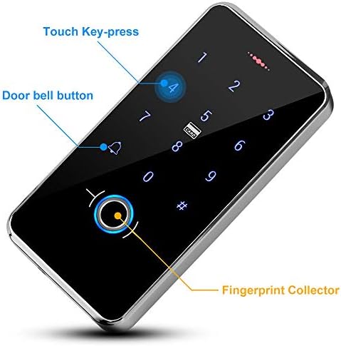 HFeng Открит IP68 Водоустойчив RFID Контрол на достъпа Клавиатура на Пръстови Отпечатъци, Биометрични Контролер